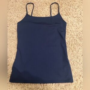 Navy Blue Women's Spaghetti Strap Top